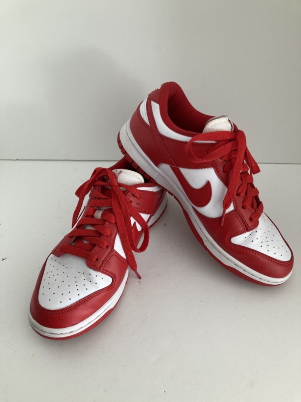 Nike Dunk Retro SP Low "St. John's" 2020 Sneakers University Red M7/W8.5 Leather